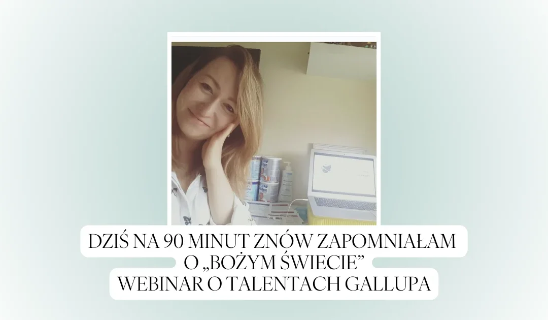 Dziś na 90 minut znów zapomniałam o „Bożym świecie”