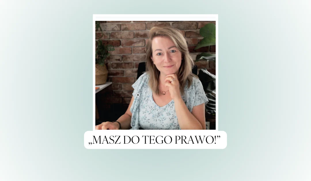 Na każdej konsultacji talentowej zachęcam do głośnego wyrażania swoich potrzeb
